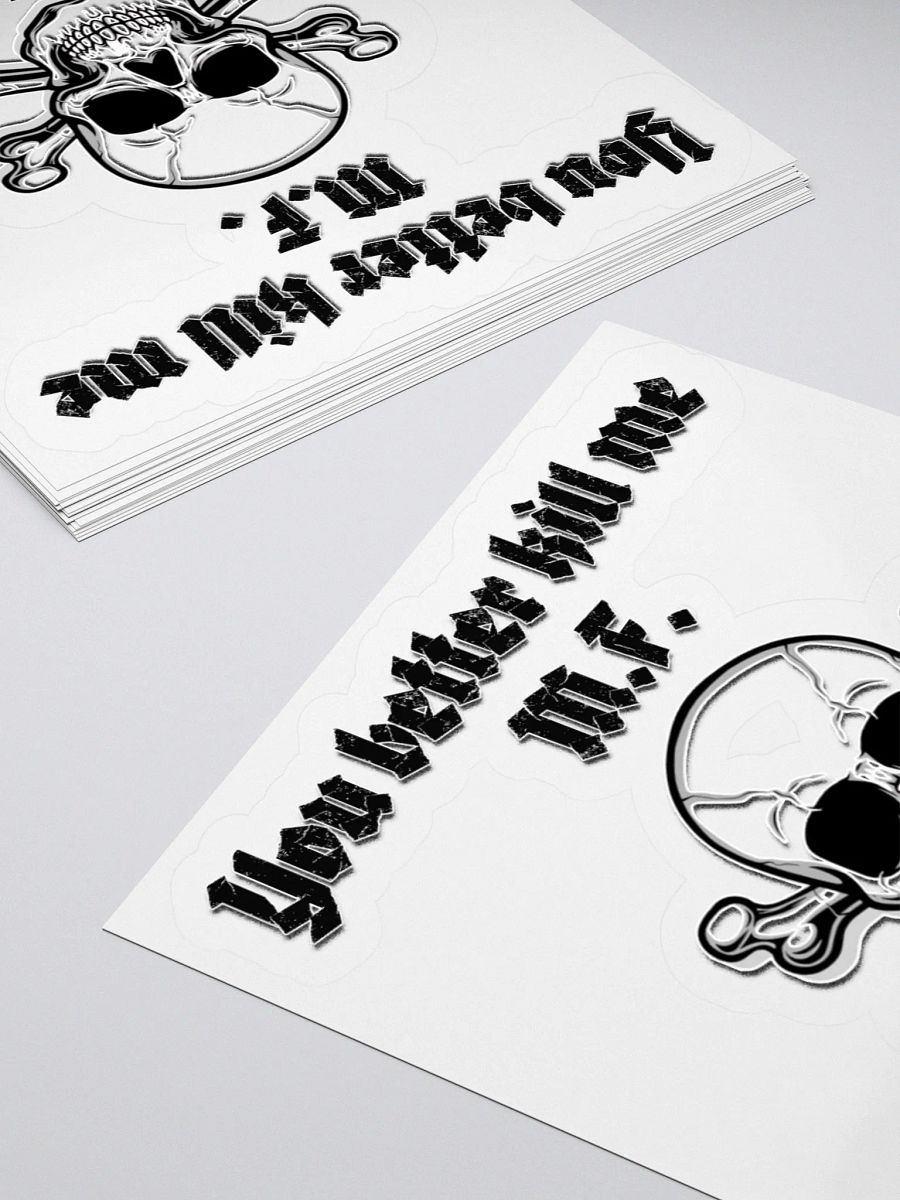 Better Kill Me - Censored Sticker product image (10)
