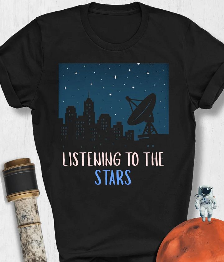 Cosmic Listener T-Shirt product image (3)