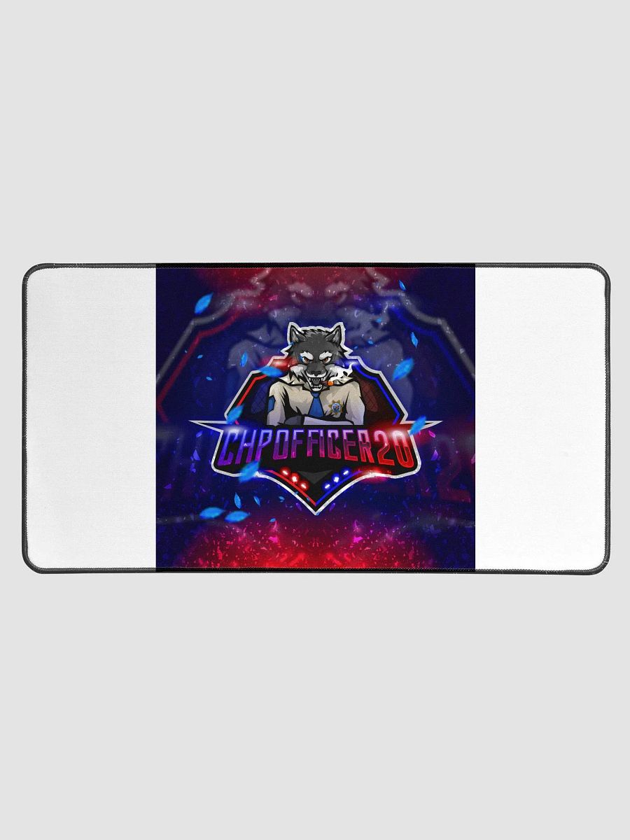 Wolf Police Officer Desk Mat product image (1)