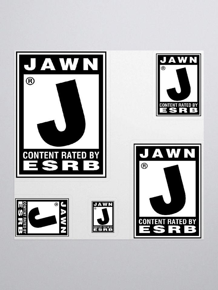 J for Jawn stickers product image (1)