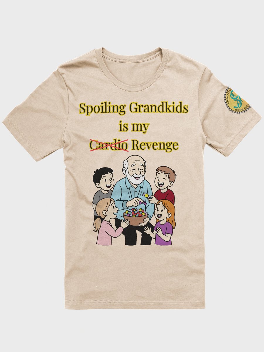 Spoiling Grandkids is my Cardio (Male) Bella+Canvas Supersoft T-Shirt Colors (7) product image (3)