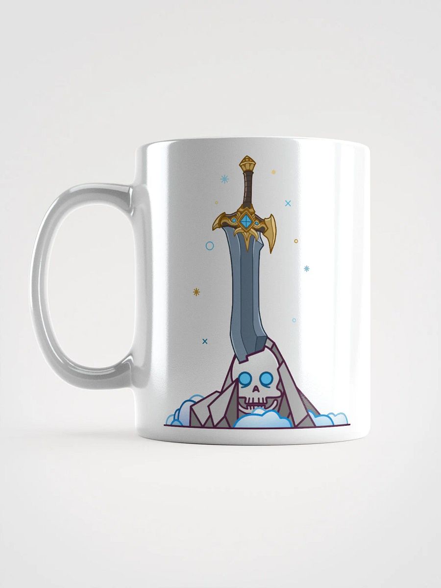 Sword in the Skull - Quel'Serrar Variation - White Glossy Mug product image (6)
