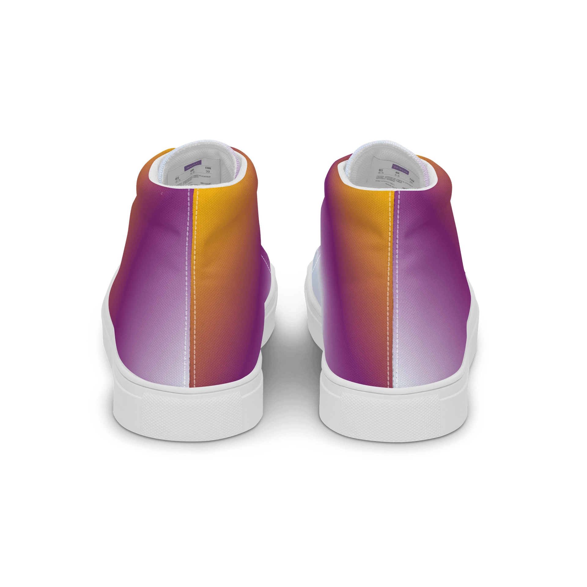 Gradient Vibes Men's High Tops product image (14)