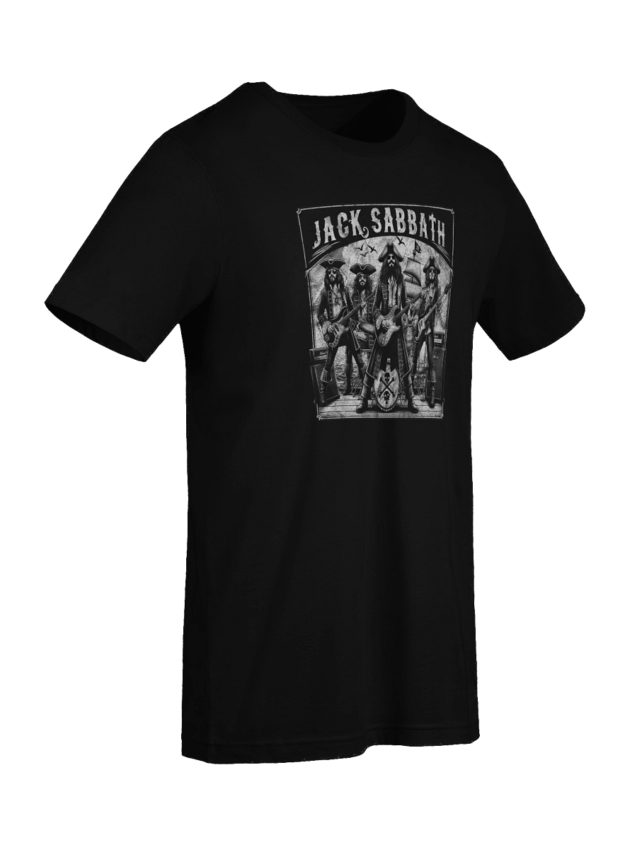 Jack Sabbath T-Shirt – Pirate Jack Sparrow Black Sabbath Parody Band Tee product image (9)