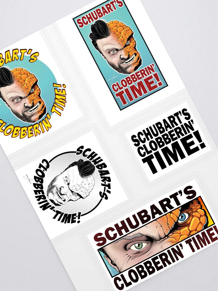 Limited* Eli Stone Exclusive Clobberin' Sticker Pack product image (2)