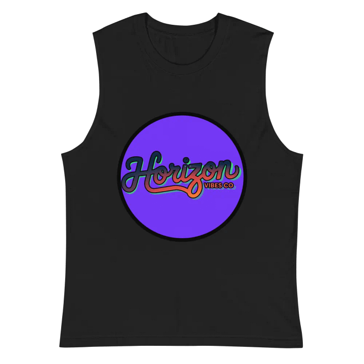 Gradient Script Muscle Tank - Horizon Vibes Co product image (2)
