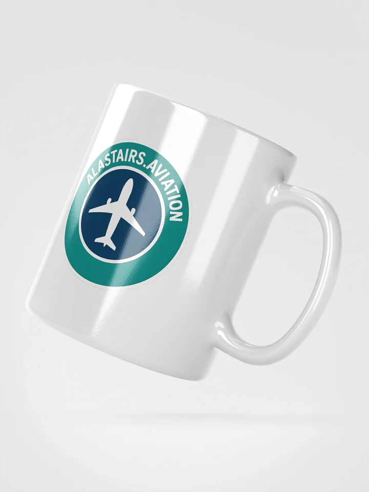 Alastairs Aviation White Gloss Mug. product image (2)
