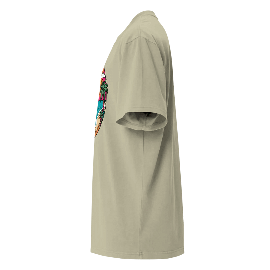 AS Colour Premium Oversized Faded T-Shirt | AI Design Travel icon product image (3)