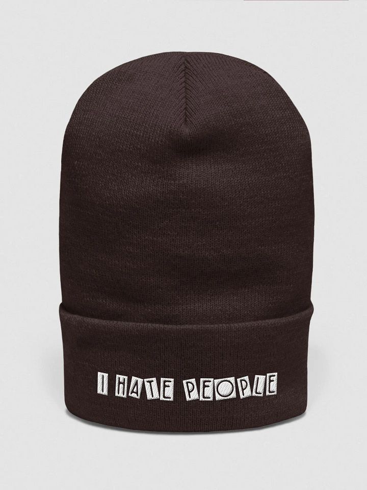 I Hate People Beanie product image (4)