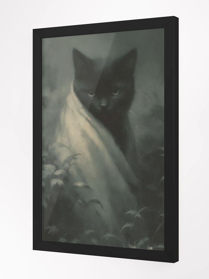 Enigmatic Feline Reverie Framed Poster product image (2)