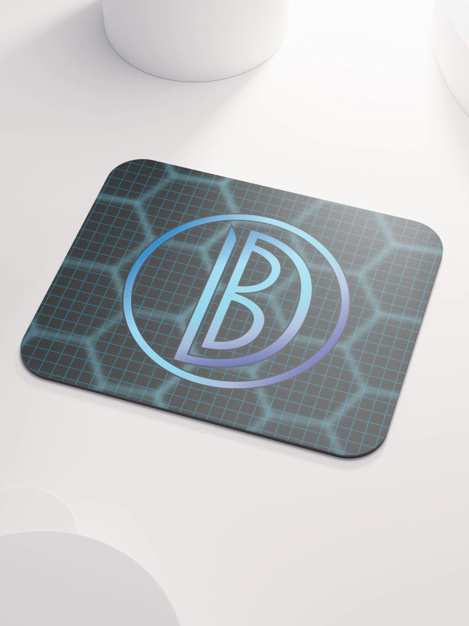 Interwoven Logo Blue Mouse Pad product image (3)