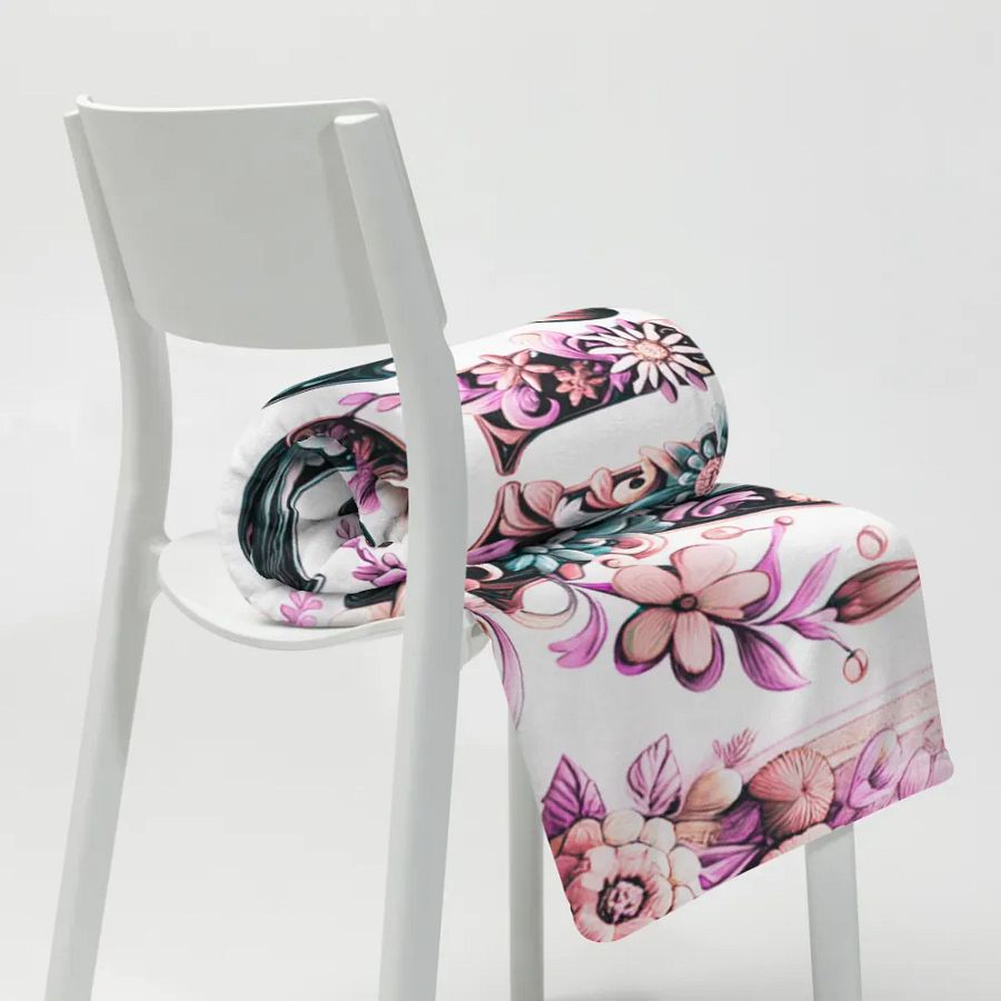 Vintage My Baby Girl Antique Style Baby Throw Blanket product image (9)