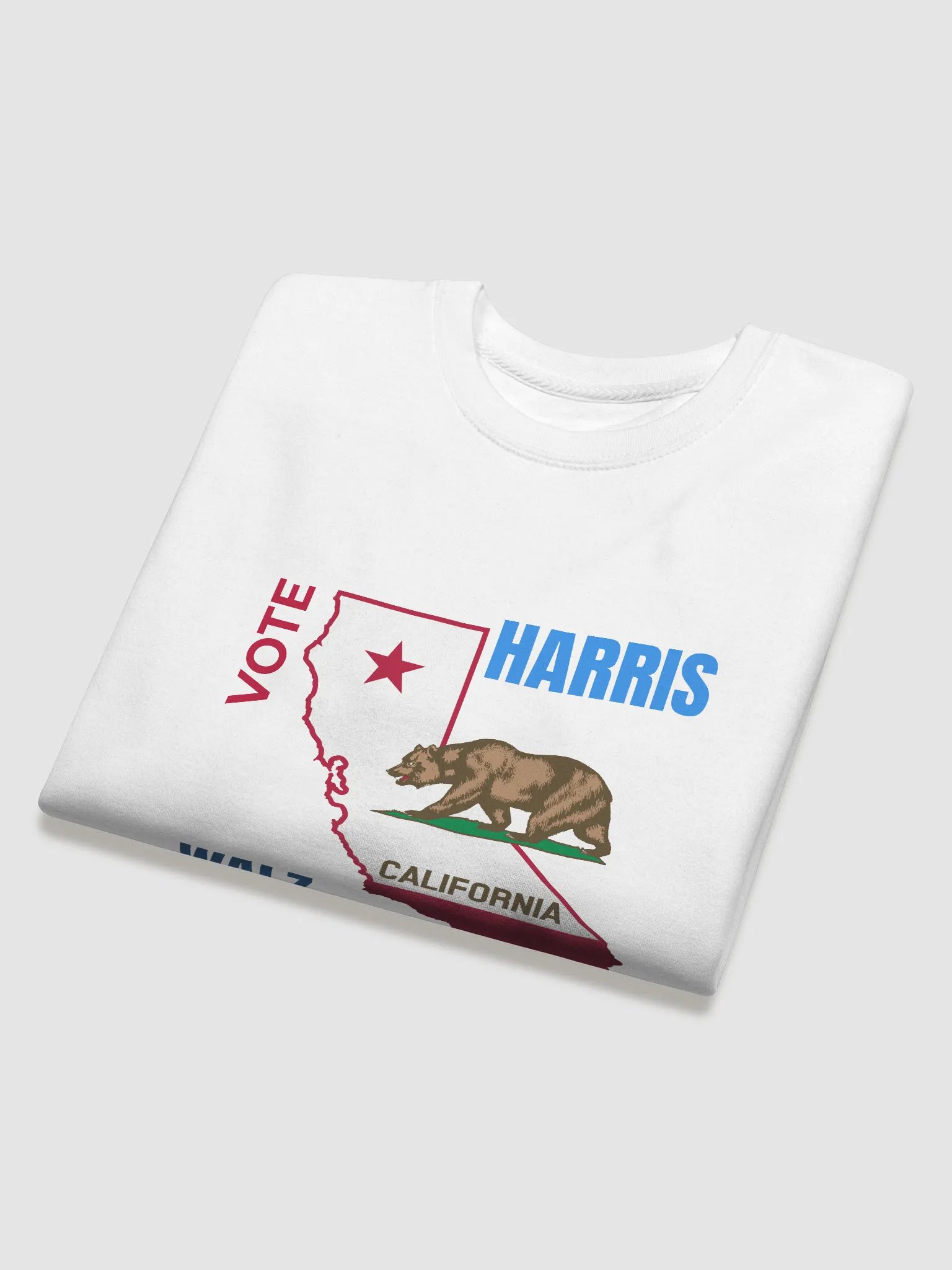 Vote California Harris Walz Crew Neck Pullover product image (4)