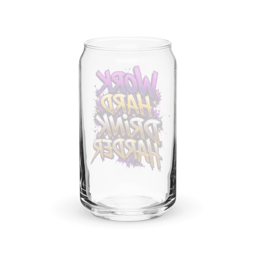 Graffiti-inspired Can-Shaped Glass product image (6)