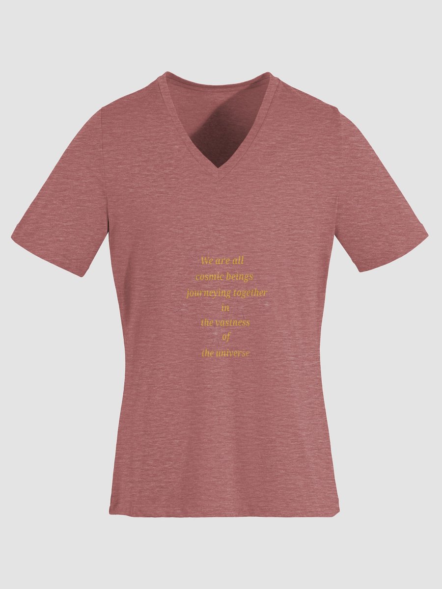 Cosmic Journey Relaxed V-Neck Tee product image (3)