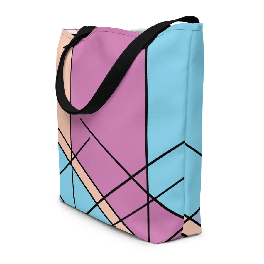 Vibrant Geometric Colorful Design All-Over Tote Bag product image (8)