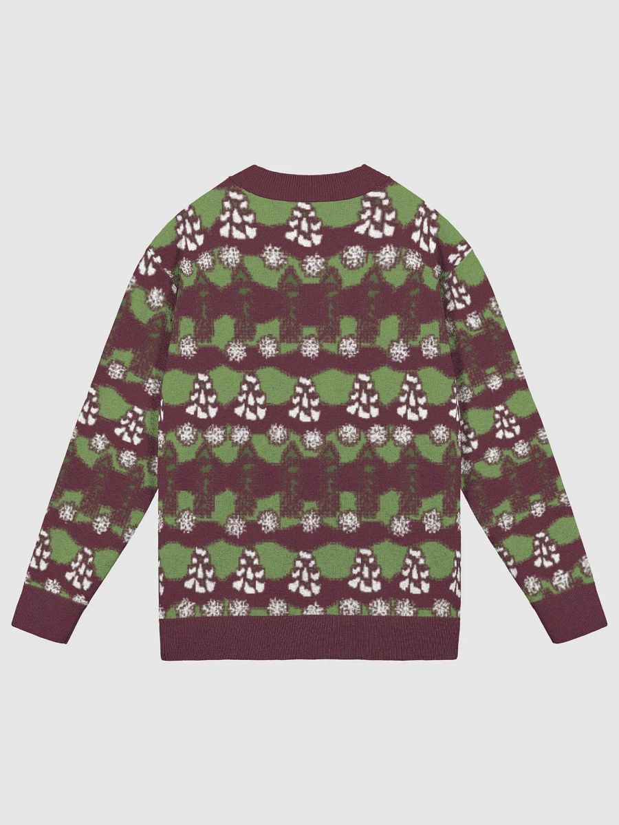 Snow Trees and Stripes Cardigan product image (10)