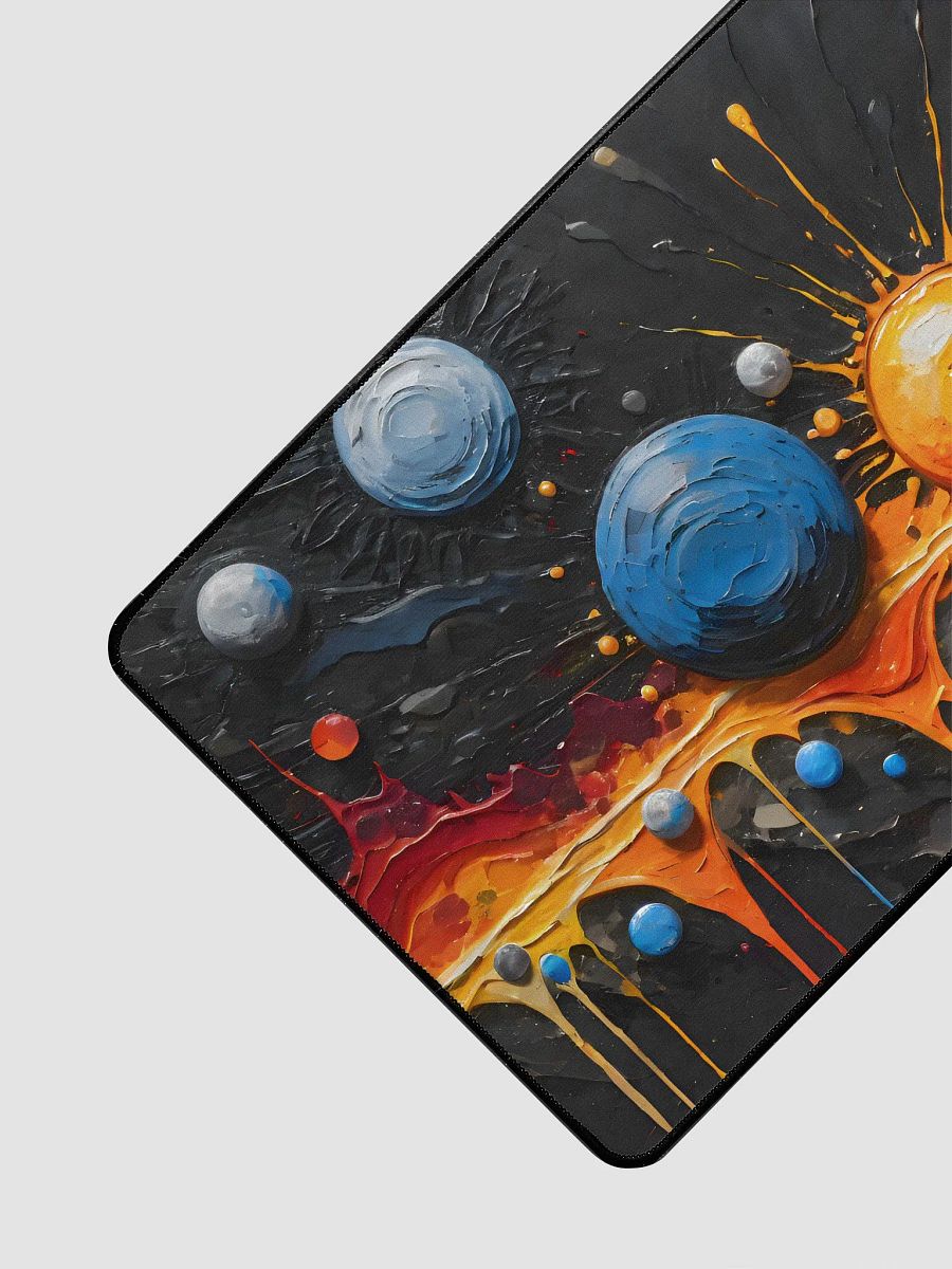 Desk Mat (15.5x31.5 inches) - Abstract Planets Design product image (3)