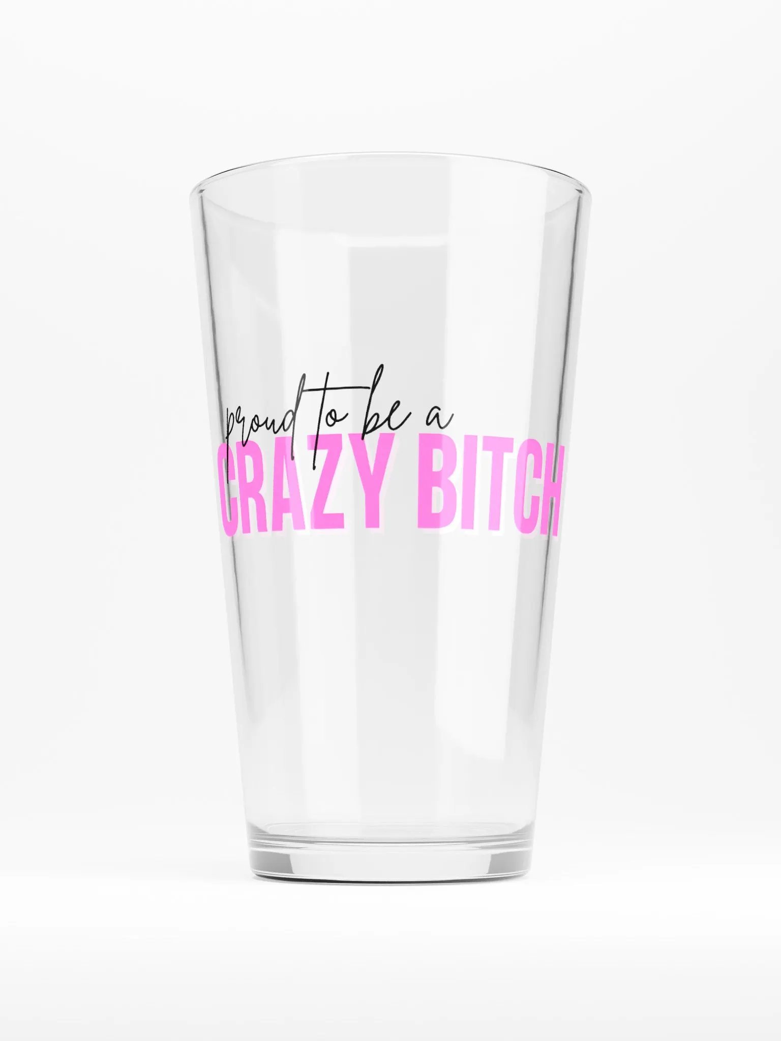 Elegant Shaker Pint Glass product image (1)