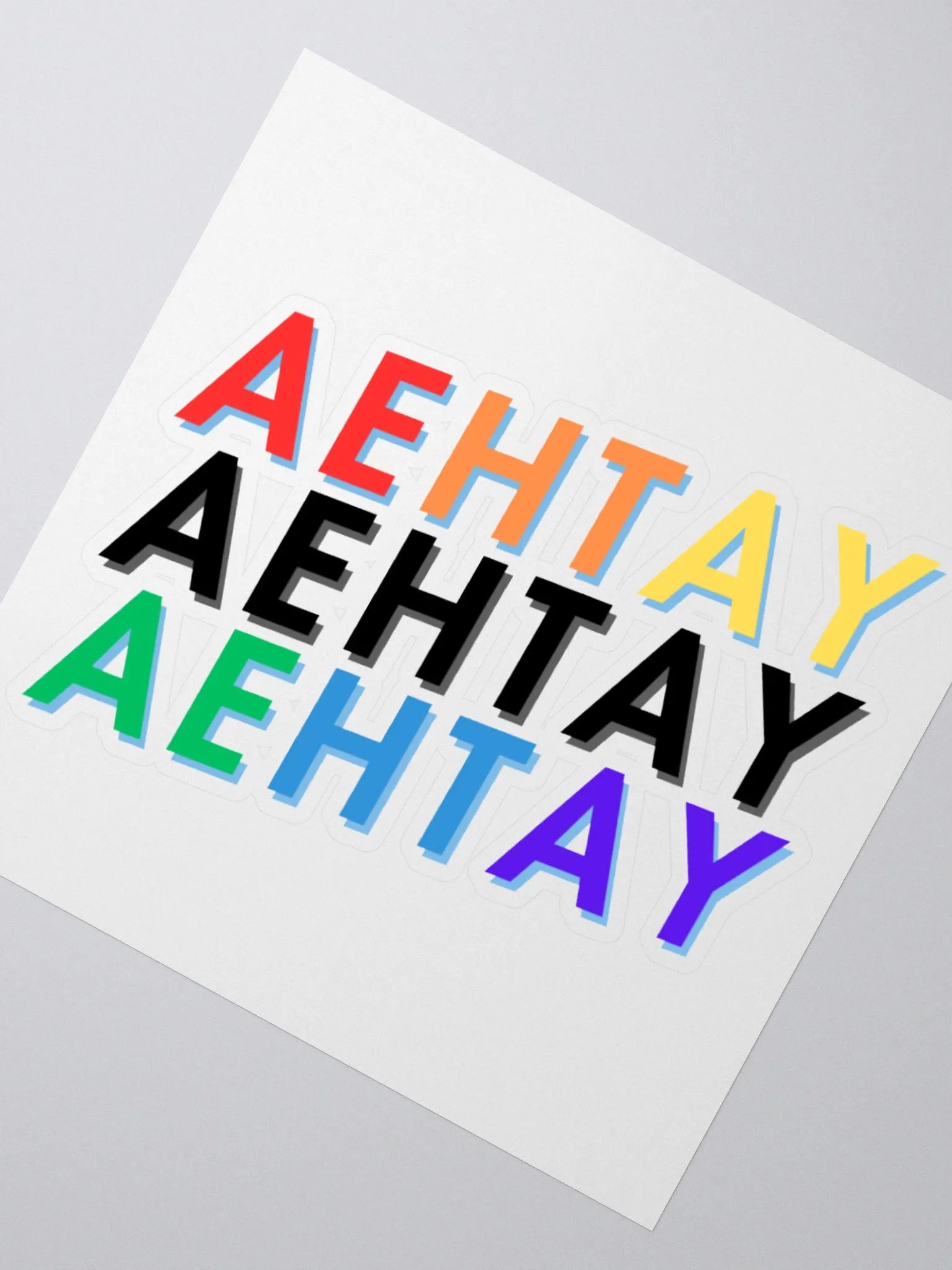 Rainbow Sticker product image (2)