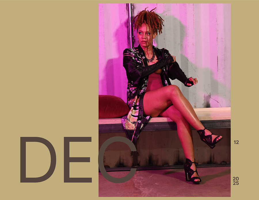 Wetta Retta 2025 Wall Calendar: Embrace Elegance with a Sultry Twist product image (4)