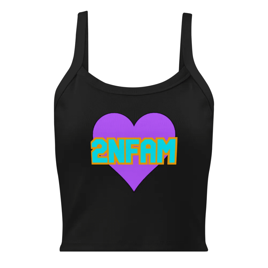2NFAM Heart Micro-Rib Tank Top - Women's product image (1)