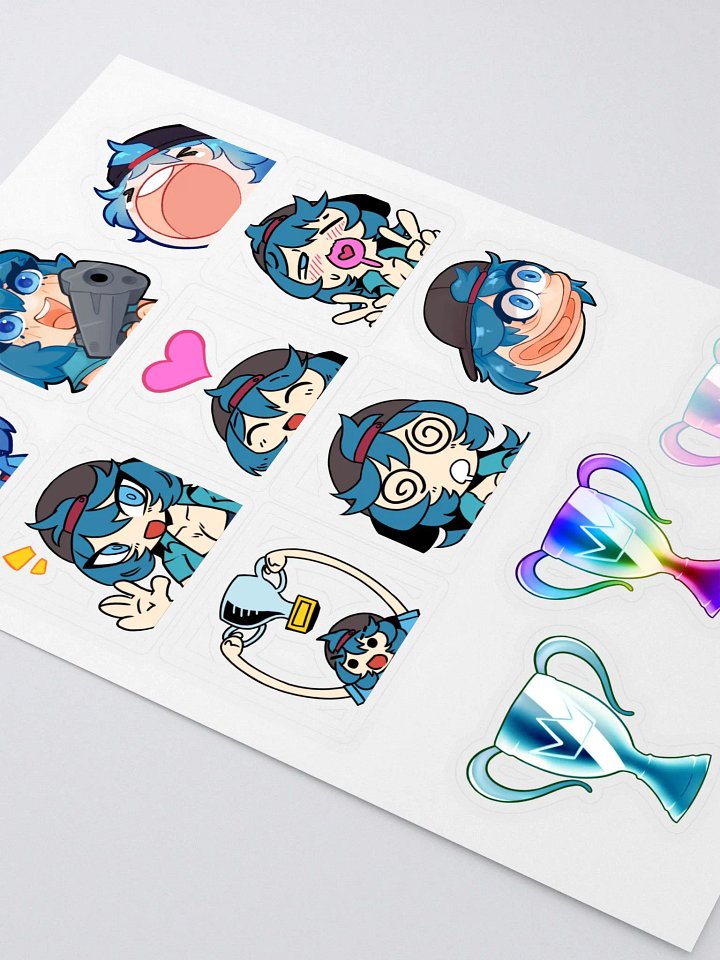 Akira Emote Sticker Sheet product image (2)