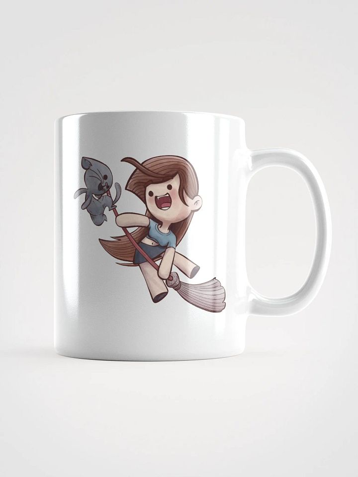 She & Her Pet | White Glossy Mug product image (2)