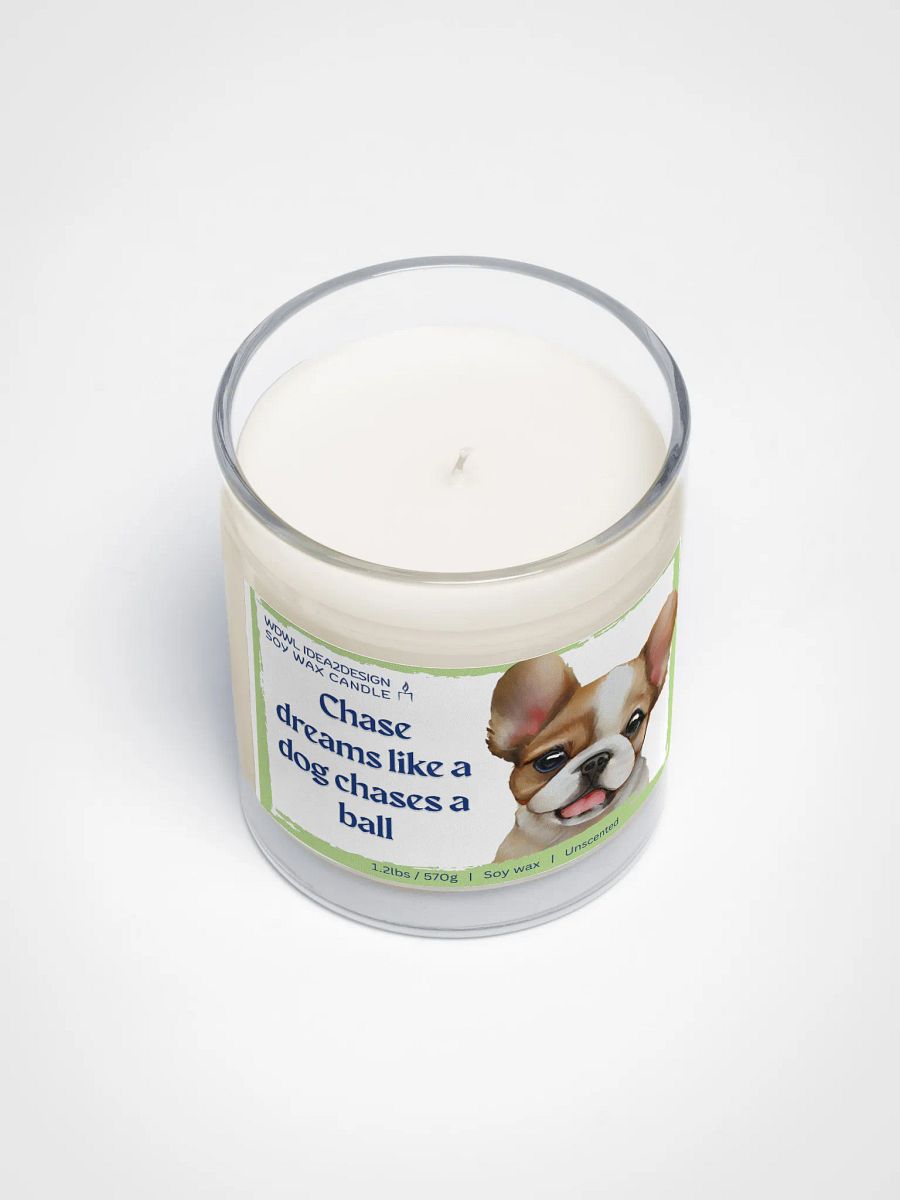 French Bulldog Dog Lover Best Gift, Large Capacity, Great Value & Eco-Friendly Candle – 1.2 lbs of Pure Serenity product image (3)