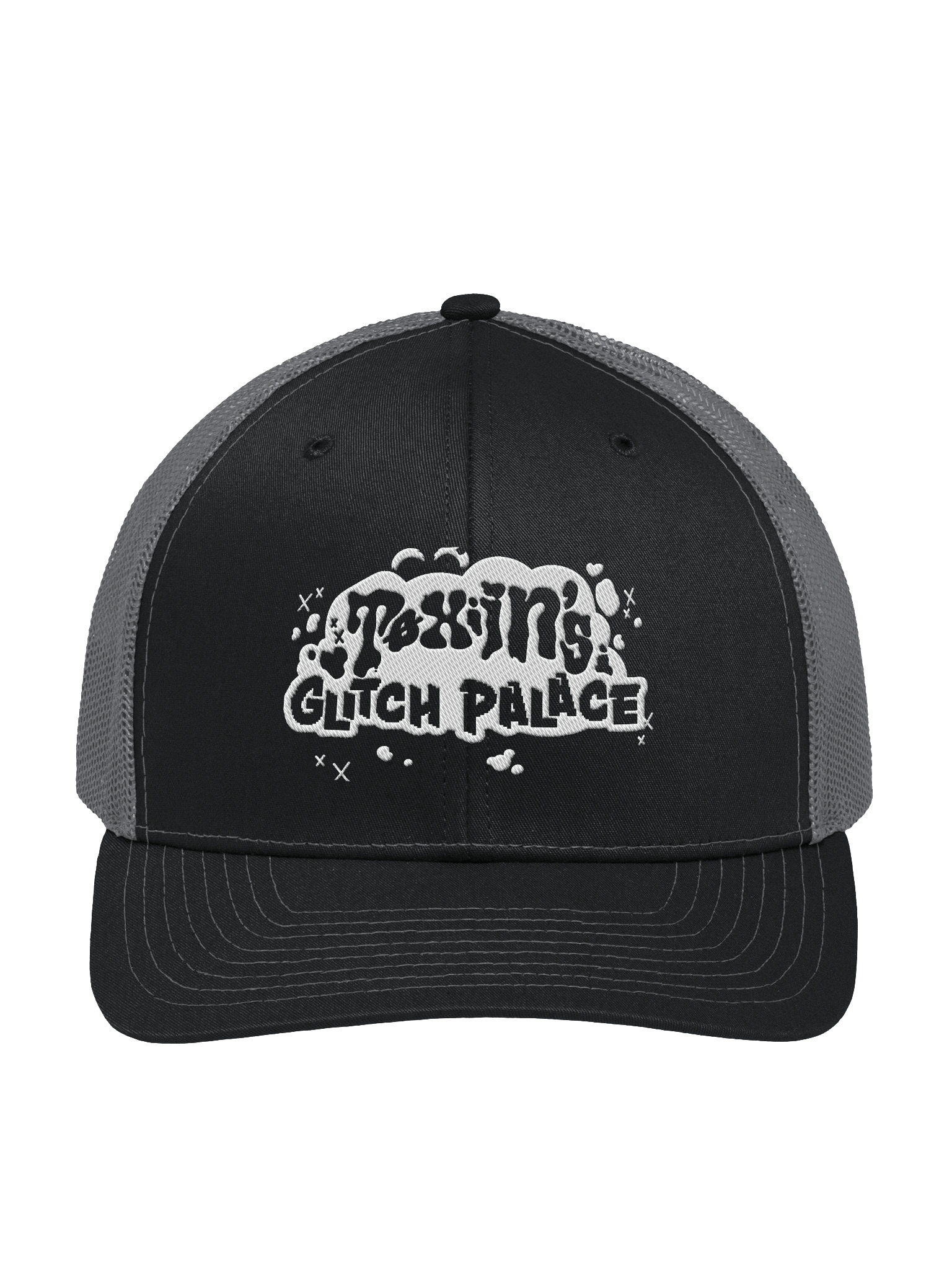 Toxiin's Glitch Palace Trucker Hat product image (3)