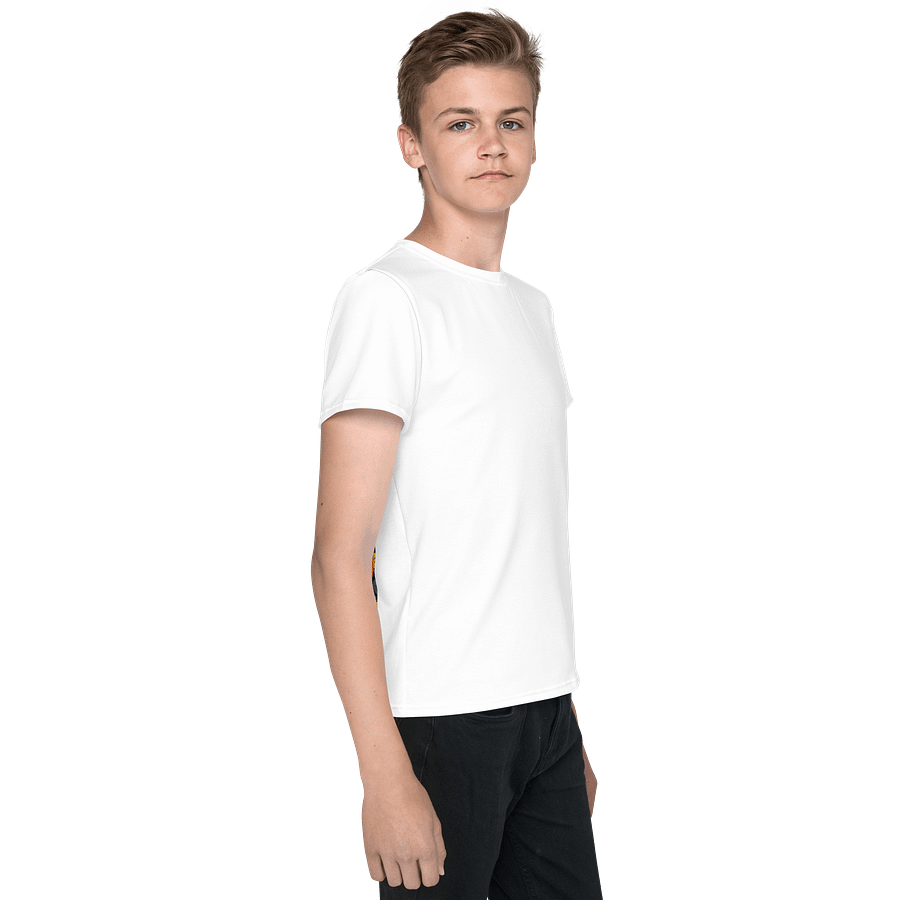 All-Over Print Youth Crew Neck T-Shirt UK "Pulse of the Nation" product image (3)