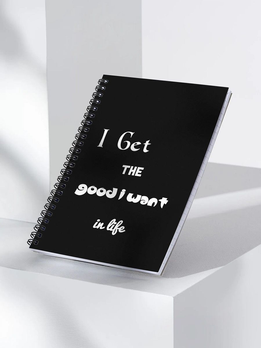 The Good I Want Journal (Black) product image (3)