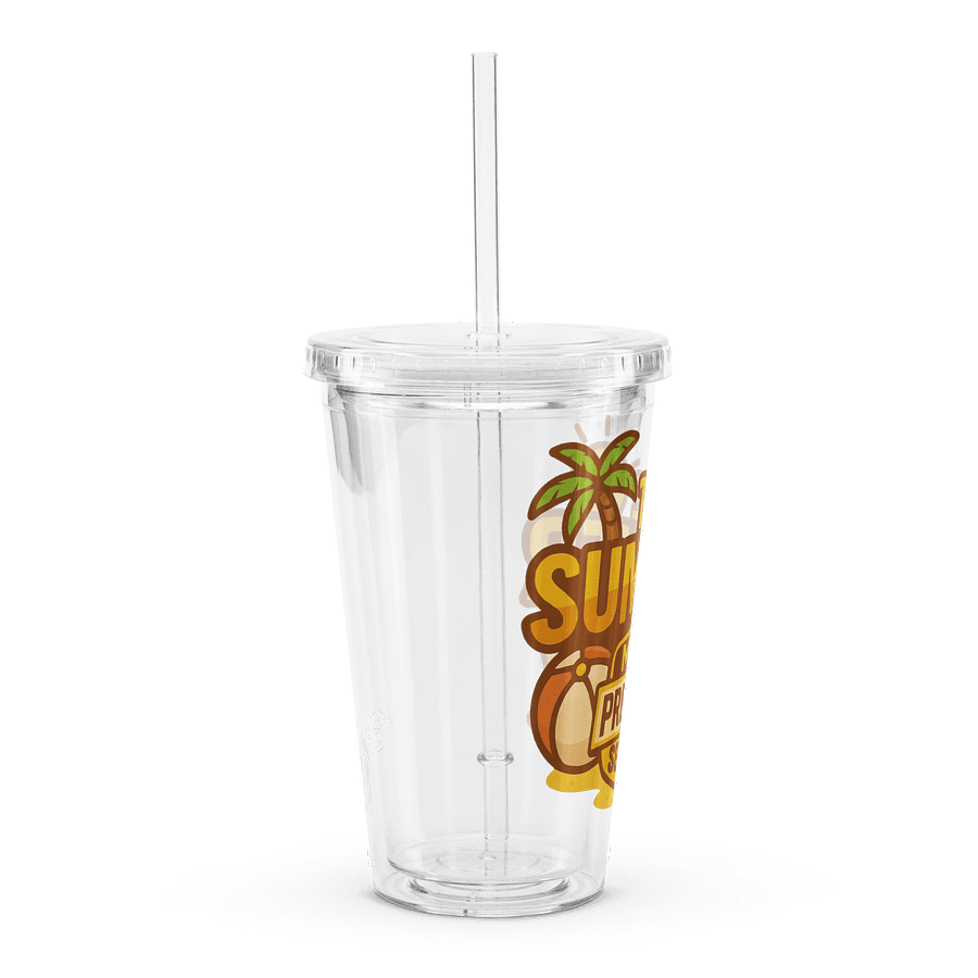 The Summer - Double Wall Clear Plastic Tumbler product image (5)