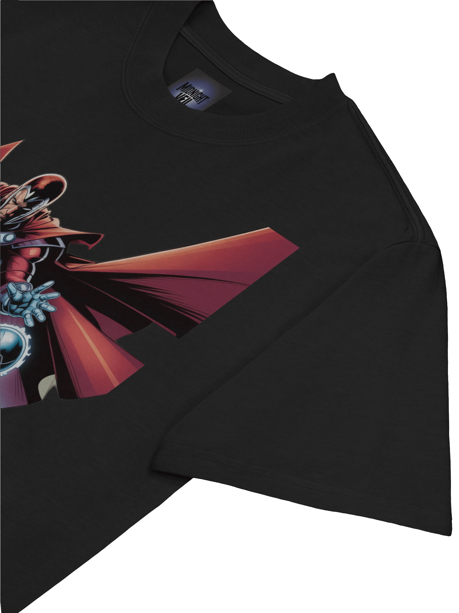 Magneto's Crimson Orb Dominion – Premium Oversized Faded T-Shirt product image (7)
