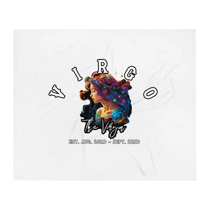 Virgo - Zodiac Throw Blanket product image (1)