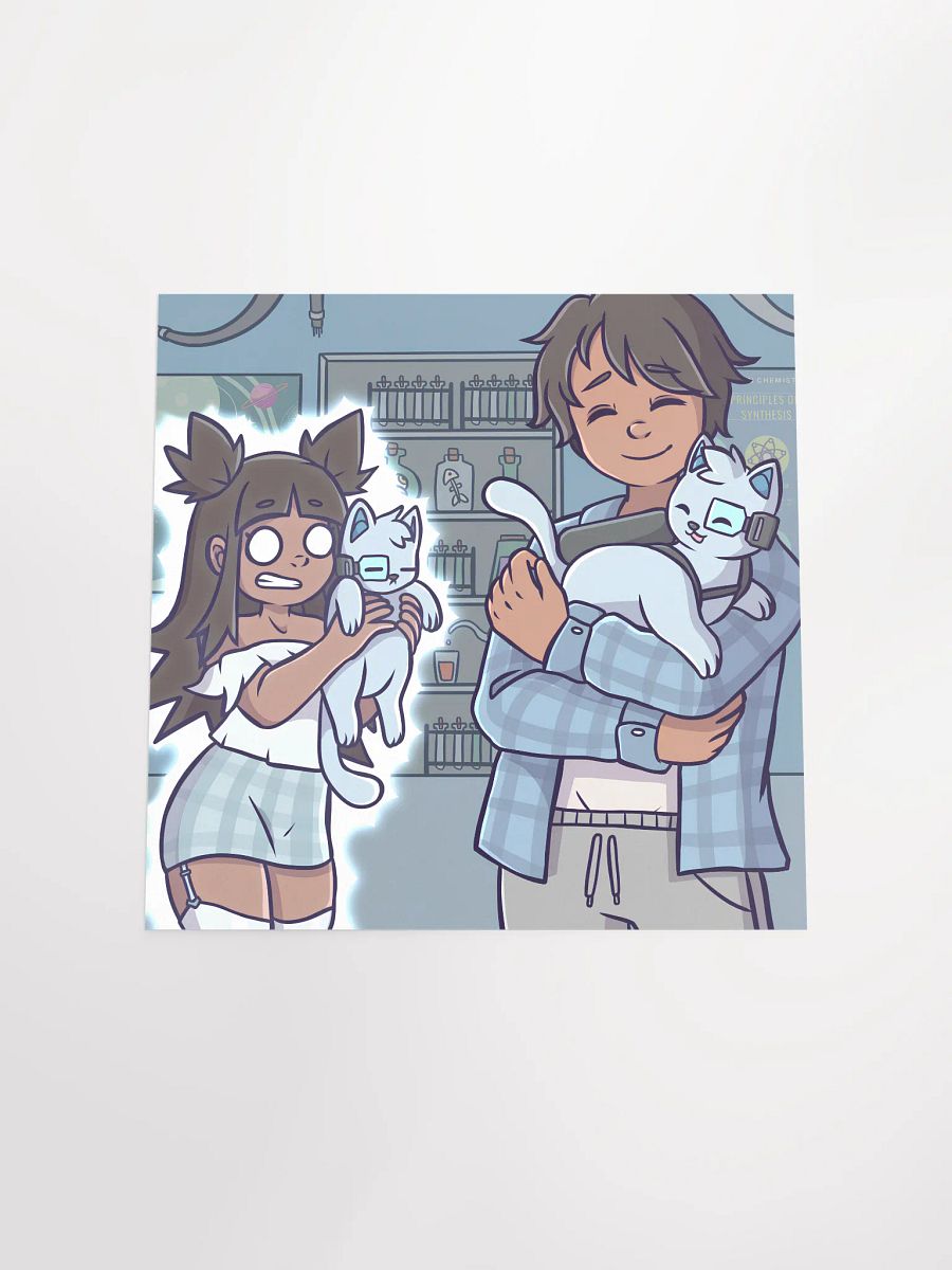 AshMCxAyano Robo-Kitty Poster product image (4)