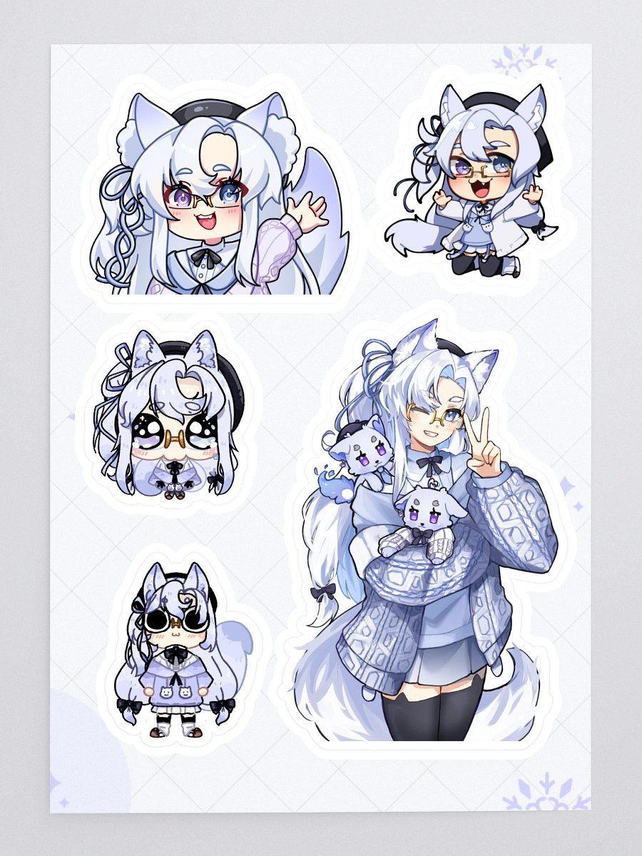 [Artist Collection] Sticker Sheet (6" x 8") product image (3)
