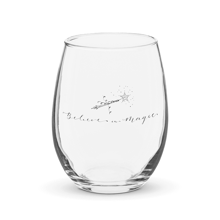 Believe in Magic Stemless Wine Glass product image (1)