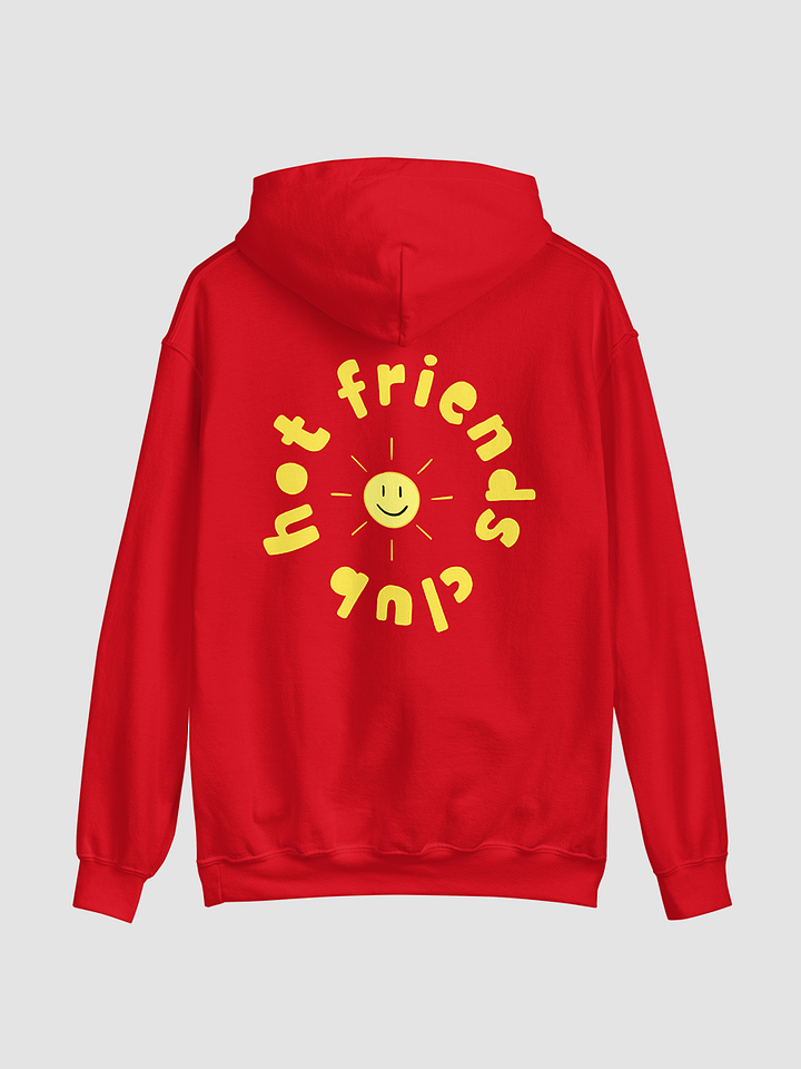 Hot Friends Hoodie - Black Text product image (2)