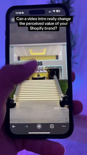 Want to know how to add a video intro to your store? Comment ‘intro’ and I’ll show you.

#ecom #webui #webdesign #shopify #ec...