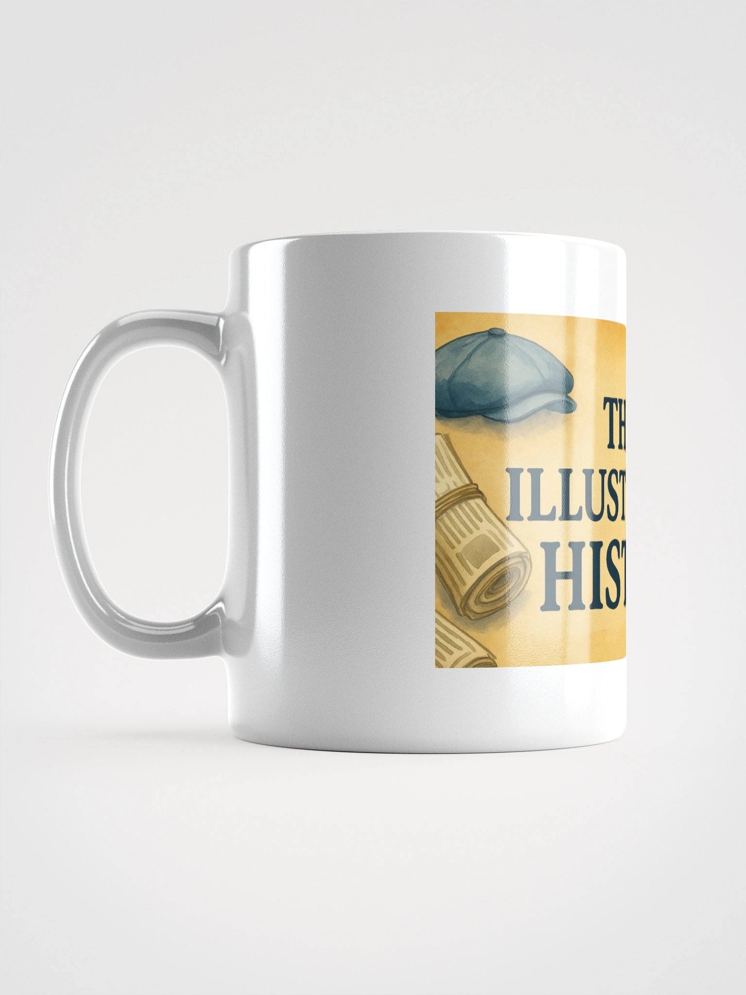 The AI Illustrated History Mug – Vintage Retro Robot product image (18)