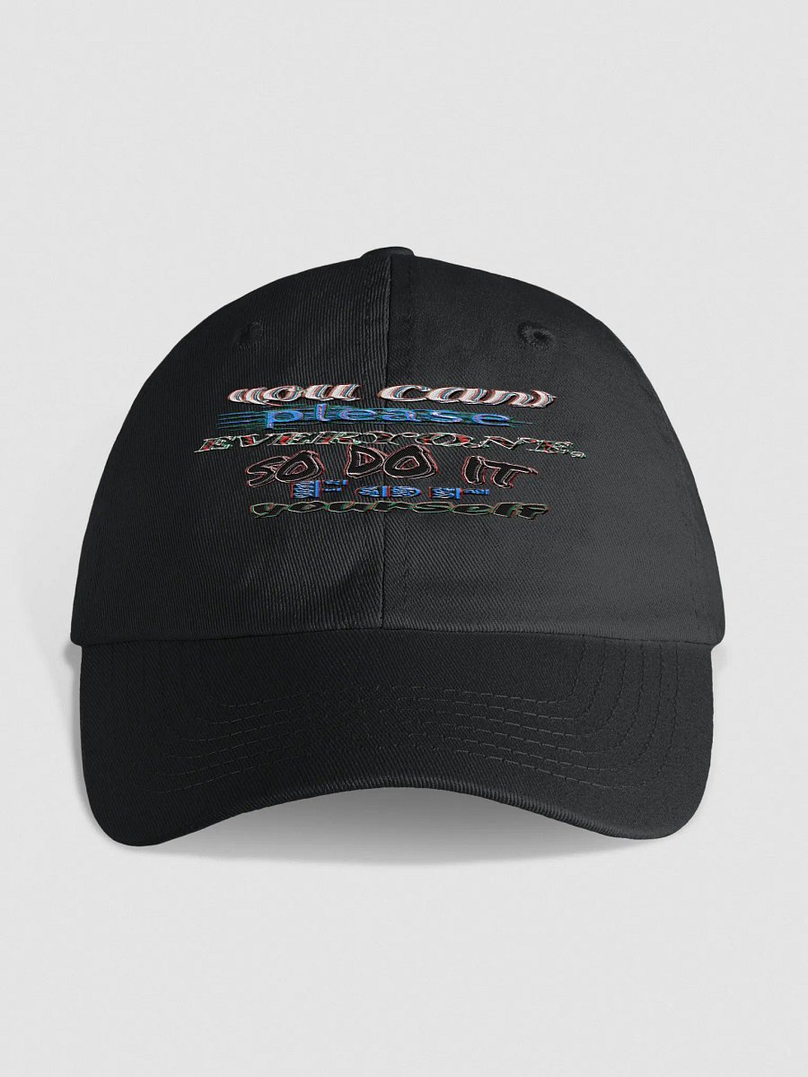 You Cant Please Everyone, So Do It For Yourself - Embroidered - Youth Biowashed Dad Hat product image (1)