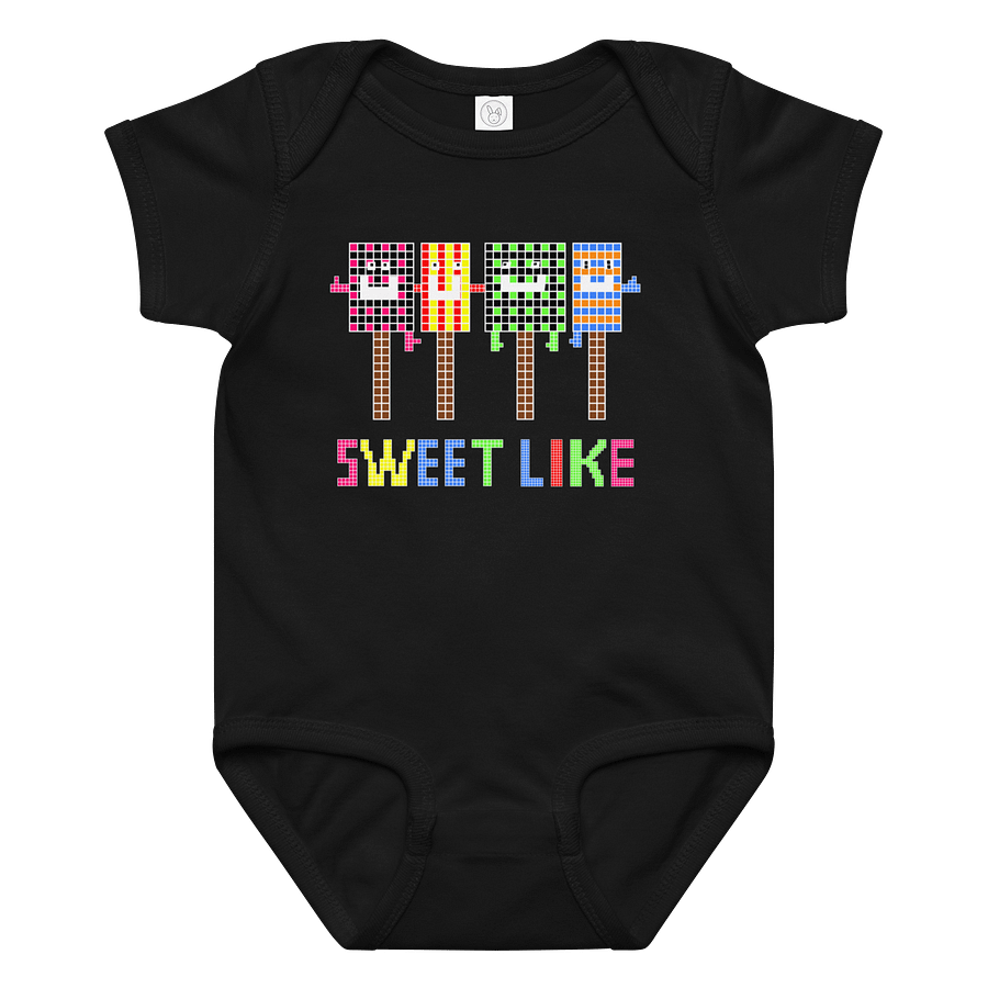 Pixel Popsicle Baby Bodysuit product image (3)