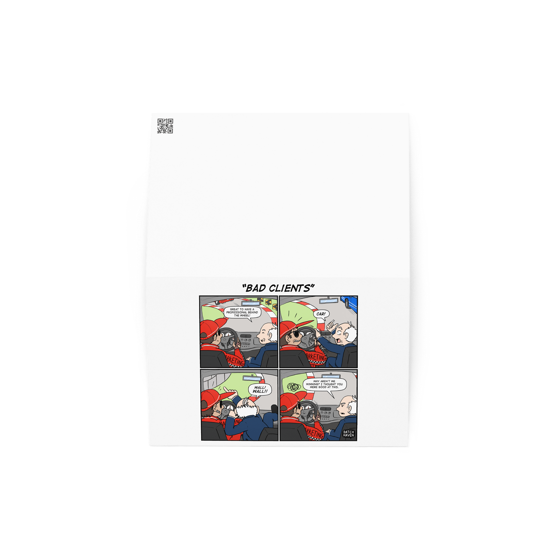 "Bad clients" card product image (2)