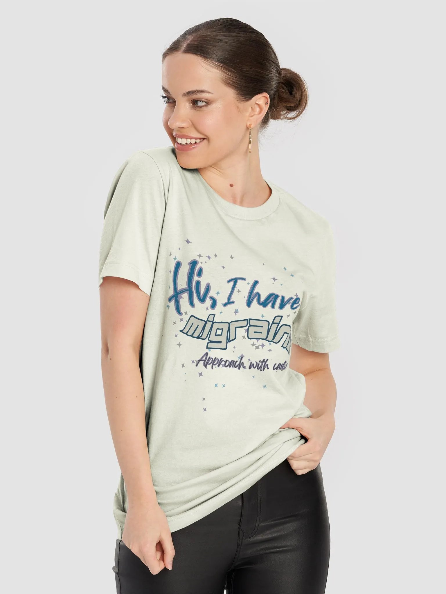 Migraine, Approach with Caution Short-Sleeve Tee product image (78)