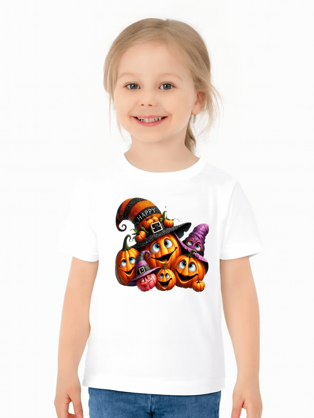Happy Halloween Pumpkins T-Shirt product image (1)