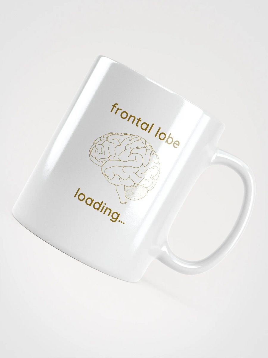 frontal lobe loading... mug (mustard) product image (12)