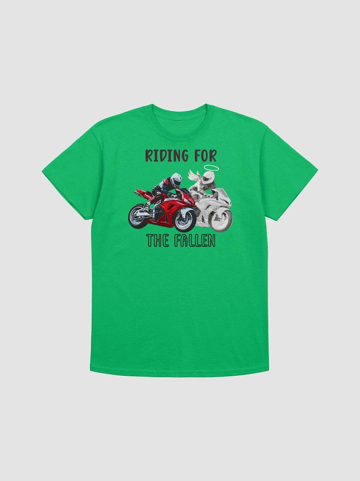 Riding For The Fallen (red bike) T-Shirt product image (14)