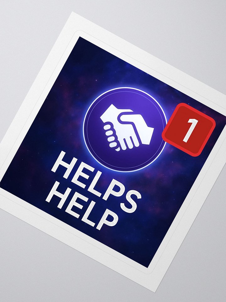 Helps Help Sticker product image (2)