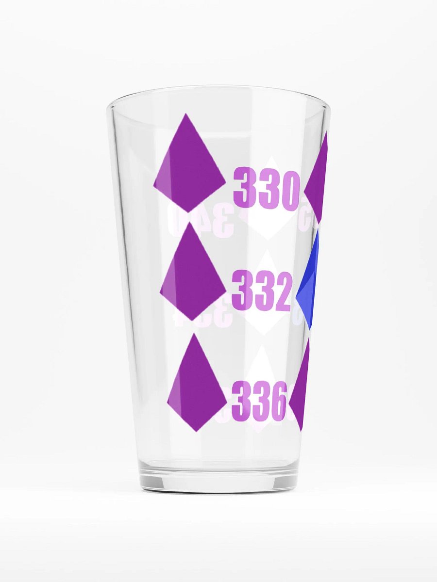 Peacock Bit Hunt Pint Glass product image (2)